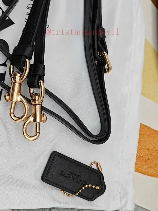 🌵coach Teri Shoulder Bag In Signature Canvas black - Picture 5 of 13